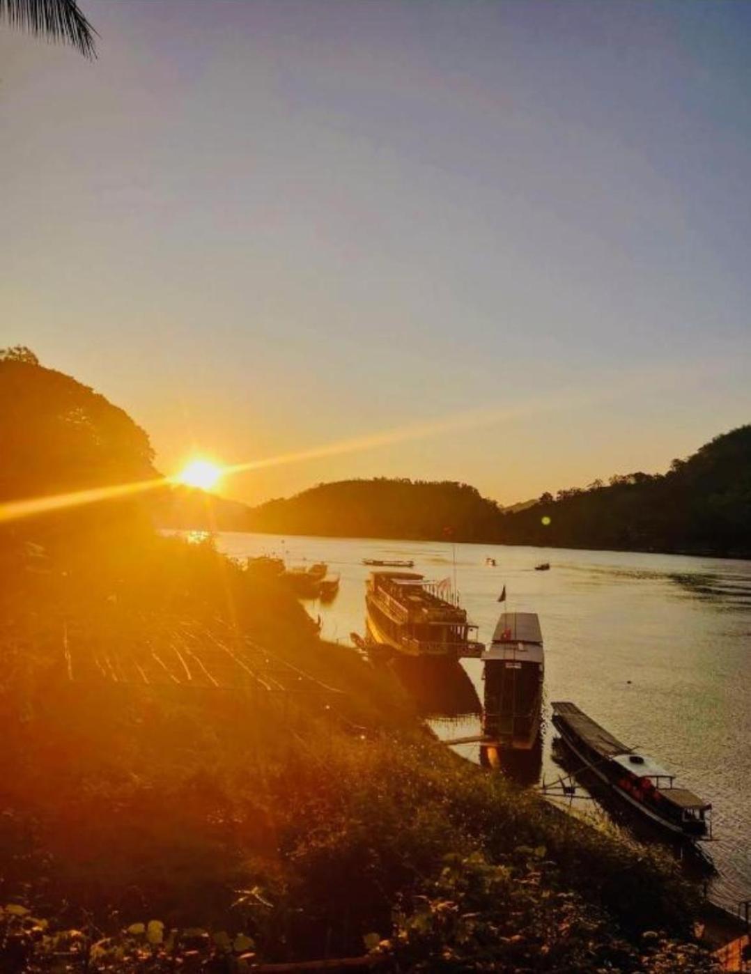 Mekong Backpackers Pakbeng Apartment Ngoại thất bức ảnh